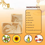 oat soap, honey soap