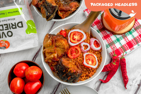 dried  fish jollof