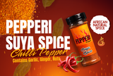 Pepperi Pepper Suya Spice 100g| Spicy All Purpose Grilling Spice Mix for Seasoning Chicken/Steak/Beef Jerky & Marinade| African Suya Kebab, Yaji Powder| Nigerian Spice Blend