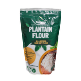 Tennyore Plantain Flour 2lbs (1Kg) | Amala Plantain Fufu Green Plantains Powder For Cooking and Baking Muffins, Cookies and Pancakes |  Non-GMO, Gluten-free Flour