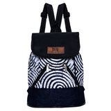 African Print Mini Backpack ( Ada astec, Ada adire & Ada blue )