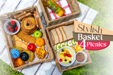 Siren Global’s Wicker Baskets for Organizing Personal Items - Stylish Baskets for Picnics | Seagrass Storage Baskets