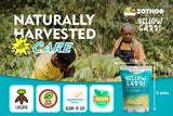 ZOTHOG Yellow Garri (2.2 lbs) - Naturally Processed Grits from Cassava | Clean, Crunchy & and Sand-free